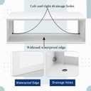 Geelin 42" x 16" Wall Sleeve with Exterior Ventilation Grille Includes Condensate Drain Kit, Insulated Metal Sleeve Packaged Terminal Air Conditioner Compatible with Ptac and Pthp