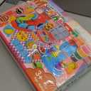 3-in-1 Color Dough Sets for Kids Ages 4-8, Ice Cream Hamburger Noodle Maker Toy for Kids 3-12, Arts &Crafts Gift for Toddler, Christmas Birthday Gifts for Boys Girls (12 Color Dough)