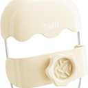 Leak-Proof & Chew-Proof Hanging Water Dispenser No Drip for Birds, Chinchillas, Guinea Pigs, Ferrets, Rats, Rabbits, Bunnies, Parrots, Squirrels, and Other Small Animals - Beige, 12oz