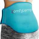 Comfytemp Ice Pack for Lower Back Pain Relief, FSA HSA Eligible, Reusable Gel Ice Pack Wrap for Sciatica Nerve Injuries with Hot Cold Compress, Lumbar Brace for Herniated Disc, Tailbone, Waist Coccyx