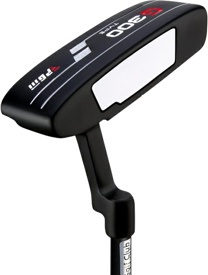 PGM Golf Putter - Blade Putters for Men & Women - Easy Flop Shots Legal for Tournament Play- Right/Left Handed, 34", Graphite