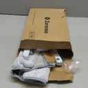 Zoratoo Window Sill Mount Cat Perch for Indoor Cats, One-Step Sliding Clamping Slot Adjustment Cat Hammock with Washable Cover, No Suction Cups Pet Bed for Windowsill & Bedside (Medium)