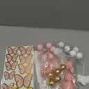 Princess Cake Topper Pink Butterfly Cake Decorations for Pink Princess Theme Party Ballerina Decoration Supplies