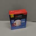 Kidde Smart Smoke Detector, Ring App Enabled for Real-Time Notifications, Hardwired Alarm, AA Backup Battery