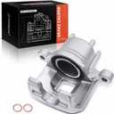 A-Premium Disc Brake Caliper Assembly Without Bracket Compatible with Select Mitsubishi Models - Mirage, Mirage G4 2017 2018 2019 2020 2021 - Front Passenger Right Side