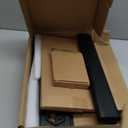 KKTONER Universal TV Stand Table Top TV Stand for 27 to 65 inch Height Adjustable TV Stand Mount with Tempered Glass Base LED tvs Max VEAS 400mm Hold up 77LBs