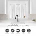 Kenney Nicholas Twist & Fit No Tools Tension Curtain Rod, 48 to 84 Inches, Brushed Nickel Silver Extendable, Easy Install