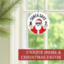 2 x 4Pcs 67 Christmas Ornament, Santa Says Six Seven Christmas Ornament, Funny 67 Meme Acrylic Christmas Tree Ornament, 67 Hanging Christmas Decorations (C)