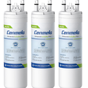 WF3CB Replacement Water Filter, Compatible with Frigidaire WF3CB, Pure Source 3, 706465, 242069601, 242086201, 242017800, WF425, Height 9 inches, Pack of 3