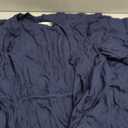 Amazon Essentials Womens Fit and Flare Half-Sleeve Waisted Midi A-Line Dress with Pockets, Small