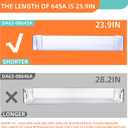 RT18M6215SR Door Shelf 24in for Samsung Fridge Door Shelf Replacement DA63-08645A, RT18M6215SG RT18M6213SR Door Shelf Compatible with Samsung Door Shelf Bin, for Samsung RT18M6215WW RT18M6213SG