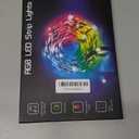 Led Lights for Bedroom 65.6ft Music Sync Color Changing Strip Lights with Remote and App Double Control RGB Led Strip Light, for Room Home Brithday Party Decoration