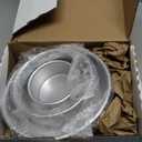 Cake Pan With Removable Or Solid Bottom, Nonstick Qi Feng Cake Mold,Aluminum Alloy, Thickened, For Bakery Or Home Use, Round Baking Mold, Sold In Sets Of 3,Sizes 4/6/8 Inches