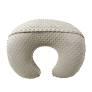 ESEN Nursing Pillow and Body Positioner for Breast Feeding and Bottle Feeding, Ultra Soft Baby Breastfeeding Pillows with Removable Nursing Pillow Cover for More Support for Mom and Baby (Brown)