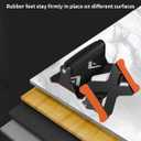 Fitarc Push Up Bars, Heavy Duty Steel Push Up Handles with Non-Slip Base | 660 LBS Weight Capacity; Comfortable Grip; Home Gym Equipment