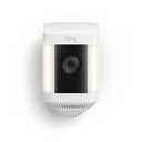 Ring Spotlight Cam Plus, Battery (newest model), Home or business security with HD video, Two-Way Talk, Color Night Vision, and Security Siren, White