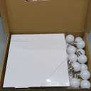 4FT Marquee Light Up Letters O,Party Decoration Large Marquee Light Up Letters with Weighted Water Bag,Pre-cut Foam Board Set Can Be Used for Birthdays,Weddings,Baby Anniversaries