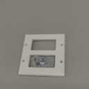 Leviton 2-Gang Decora/GFCI Device Wallplate, Standard Size, Thermoplastic Nylon, 80409-NW, White