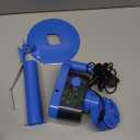 Yarn Winder | Electric Yarn Ball Winder, 13oz Dual Strong Tension Knit Spinner for Crocheting, Automatic Crochet Wheel for Knitting Christmas Birthday Gift, Swift Weaving Ball Yarning Cake Roller (Blue)