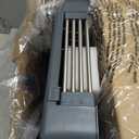 Dish Drying Rack & Cutlery Holder 2 Piece Set - Compact Sink-Fitting Dish Drainer with Rubberized Undercoating, Space-Saving Kitchen Organizer for Plates, Cups, Bowls & Utensils in Sink, Silver