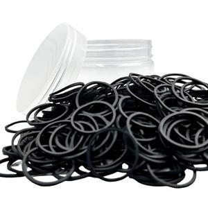 Black Rubber Bands, Size 10 rubber band 1 inch Elastic Rubber Band, 300 Pcs small rubber bands for Office, School, Home, Stationery Supplies