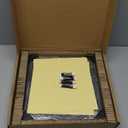 Delma Home Gym Mirrors, 12'' x 12'' Glass Mirror Tiles (16 PCS), Square Large Wall Mirror for Home Gym, Bedroom, Door,Bathroom, Frameless Mirror Sets