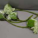 4PCS Artificial Flowers Large Hydrangeas Flowers Latex Bouquet for Wedding Bridal Office Home Party Decoration (4Pcs Light Green)