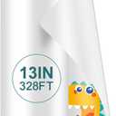 DTF Transfer film roll 13" x 328ft,Transfer Paper Double Sided Glossy Clear PreTreat PET Heat Transfer Paper, Cold and Hot Peel for Epson Inkjet Printer Direct Print on T shirts Textile