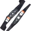Grasscool HRR2169VKA Mulching Blades for Honda HRR216 HRR2169VYA HRR216VKA HRR216k10VKAA HRR216k9VKAA HRN216 HRX217 21" Walk-Behind Mower Replace 72511-VL0-S00 72531-VH7-000 72511-VH7-000
