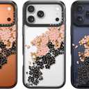Bouvardia for iPhone 17 Pro Max Case, Cute Girly Design for Women, Shockproof & Aesthetic, Floral: Sakura