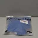 RUNNING GIRL Sports Bras for Women, Medium-High Impact Running Strappy Sports Bra with Removable Pads (XX-Large, Royal Blue)