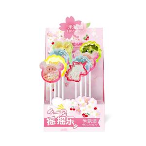 Candy Master 5D Lollipop- Individually Wrapped Lollipops that Shines,Sounds & Surprises,Handcrafted in Fruity Flavors,Perfect for Easter Party Favors&Christmas,0 Fat&Guilt-free(2 packs, Magic Animal), Exp Date Jul 02 2027 