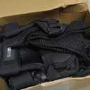 Tanden Skating Protective Gear Knee and Elbow Pads Wrist Guards for Roller Skating Skateboarding, Skate Pads Adult Knee Pads, Black, Adult (14+ years)