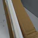 HESTIA No Drill Cordless Blackout Roller Shades, Linen, 32" W x 72" H