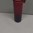 Stainless Steel Insulated Water Bottle, 24oz Insulated Drinking Bottle with Straw Lid, Keep Drinks Cold or Hot, for Work, Sport, Outdoor (Red Black)