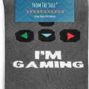 Lavley Funny Socks For Geeks - Cool Gifts for Gamers, Musicians and Teachers