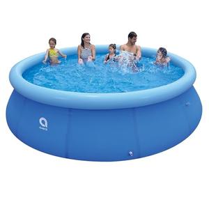 DIMAR GARDEN 12ft x 36in Inflatable Swimming Pool, Outdoor Round Top Ring Above Ground Pools