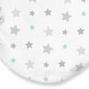 SwaddleMe Original Organic Swaddle Size Small/Medium, 0-3 Months, 2-Pack (Starry Skies )