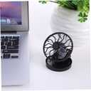 Pack of 2 Solar Powered Hat Fan Portable Cooling Clip on Solar Fan for Summer Traveling Fishing Climbing Outdoor