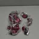 12 Pcs Burgundy Christmas Bow Ornament 4 x 12 Inch Xmas Tree Ribbon Hanging Bows Christmas Wedding Aisle Decorations for Xmas Wreath Party Garland Decoration Holiday Wedding Decor