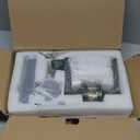 keyless Entry Door Lock deadbolt with Handle Set- Front Door Fingerprint Smart Locks with 2 Lever Handles-Keypad Code Deadbolt -App Control,Auto Lock,Easy to Install