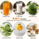 Juicer Machines with 6.5" Large Chute,4-in-1 Cold Press Juicer for Whole Vegetables Fruits,AC Motor,120oz Large Capacity, Makes Juice,Nut Milk & Sorbet,Premium Gray,Easy to Clean.(Advanced Space Gray)