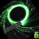Fiber Optic Dance Whip Rechargeable, AZIMOM Space Whip 6ft 360 Swivel 36Mode Pixel Flow Whip Rave Toy Light Up Whip for Party Dancing EDM Music Festival Show