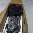 Drywall Sander with Vacuum, IMQUALI® 9.5A 1050W Electric Sander Tool with Variable Speed 600-2600RPM, Popcorn Ceiling Removal Tool with Extendable Handle, LED Light, 12pcs Sanding Discs, Black, IMQ919