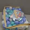 MoonxHome Ball Pit Balls for Toddlers, BPA Free Crush Proof Plastic Toy Balls for Ball Pit, Children's Pool Water Toys, Macaron Ocean Balls for Play Tent 2.15 Inch Pack of 100 200 500 800 1000 (M-green&blue)