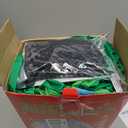 12FT Christmas Inflatables Green Octopus with Santa and Gift Box, Christmas Blow up Yard Decoration Inflatable Deer Built-in 8 LED for Christmas Decorations Outdoor Indoor Xmas Gifts