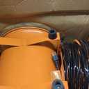 VEVOR Air Mover Blower Fan 12 Inch, 3198CFM 585W with 16.4ft Flexible Duct, Industrial Portable Ventilator Blower/Exhaust, Orange