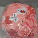 Buryeah 4 Pack Valentine's Day Throw Blankets Romantic Heart Lightweight Soft Warm Cosy Valentine's Day Love Flannel Blanket for Sofa, Bed, Couch, Home Decor(Heart,30 x 40 Inches), Red