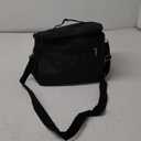 Collapsible Insulated Cooler Bag, 15L Large Capacity Leakproof Thermal Preservation Food Picnic Bag, Heat Insulated Food Tote for Beach Outings, Camping, Barbecues (black)