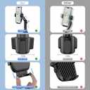 bokilino Cup Phone Mount for Car, [Upgraded Version] Universal Cup Phone Cradle Holder with Long and Adjustable Neck, Friendly Compatible with Cell Phone iPhone, Samsung, Google and All Smartphones